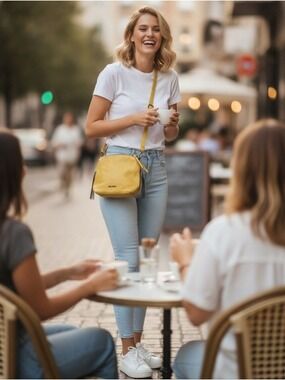 Steve Madden Yellow Crossbody Bag One Size